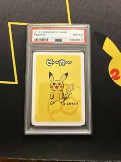 PSA 10 Pikachu Old Maid 2019 -Graded Pokemon Card- - Image 1