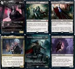 EDH Dracula Deck - Commander MTG Magic the Gathering - 100 Cards - Anowon NM - Image 1