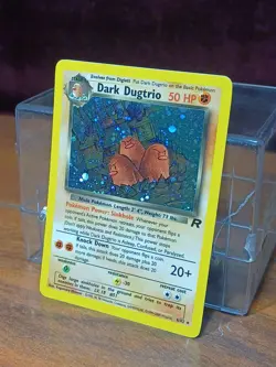 Pokemon Dark Dugtrio Holo Card 6/82 Team Rocket - Image 2