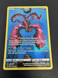 Galarian Moltres SWSH284 SWSH: Sword & Shield Promo Cards Holo MP - Image 1