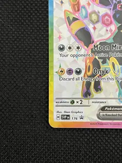 Umbreon ex SVP176 Sv: Scarlet & Violet Promo Cards Holo - Image 5