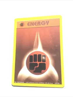 FIGHTING ENERGY - 127/132 - Gym Challenge - Pokemon Card - PL - Image 1