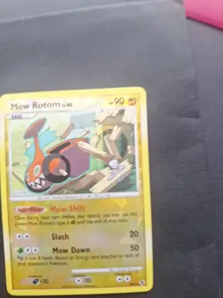 Mow Rotom RT4/6 Rising Rivals Reverse Holo Card Near Mint Condition - Image 5