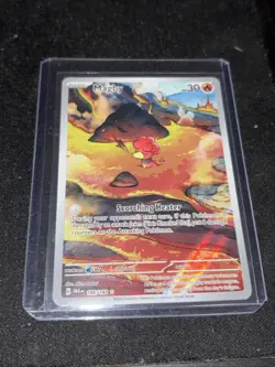 Magby 186/182 Pokemon TCG Scarlet & Violet: Paradox Rift Illustration Rare Card - Image 1
