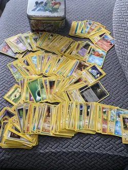 Pokemon Cards With Box - Over 300 Cards, Some Duplicates - Image 1