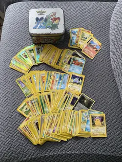 Pokemon Cards With Box - Over 300 Cards, Some Duplicates - Image 2