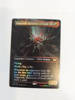 Valgavoth, Harrower of Souls (Borderless) Commander: Duskmourn: House of Horror - Image 1