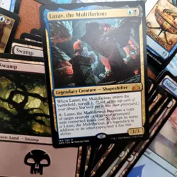Whole COMMANDER Magic Deck MTG - Lazav the Multifarious Mythic MILL Dimir Rare - Image 1