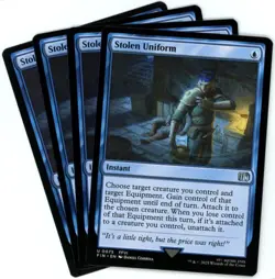 x4 Stolen Uniform - 0075 - Final Fantasy - MTG - NM/M - Image 1