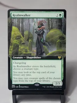 Magic the Gathering - Kaldheim - Realmwalker - Extended Art - Image 1