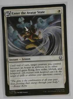 enter the avatar state U 0018 regular mtg - Image 1