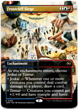 Frostcliff Siege (Borderless) - [Tarkir: Dragonstorm] MTG Magic - NM/M ???? - Image 3
