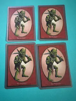 4x - Goblin Token - Unglued MTG - Magic the Gathering - x4 - Image 1