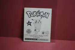 Merlin Topps Pokemon Sticker Raichu #166 Near Mint - Image 3