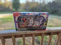 Pokemon TCG Mega Lucario ex Premium Figure Collection Box Factory Sealed - Image 1