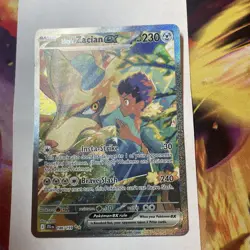 Hop's Zacian ex 186/159 Journey Together Special Illustration Rare Pokemon - NM - Image 2