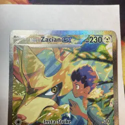Hop's Zacian ex 186/159 Journey Together Special Illustration Rare Pokemon - NM - Image 3
