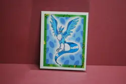 Merlin Topps Pokemon Sticker Articuno #144 Near Mint - Image 1