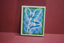 Merlin Topps Pokemon Sticker Articuno #144 Near Mint - Image 2