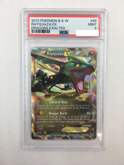 2012 Pokemon B&W Rayquaza EX #85 Dragons Exalted - PSA 9 - Image 1