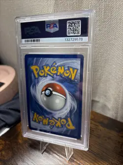 2018 POKEMON SUN & MOON DRAGON MAJESTY #65 FULL ART/RESHIRAM GX PSA 9 - Image 4