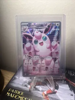 Wigglytuff 105/094 Phantasmal Flames Illustration Rare Pokemon TCG - Image 1