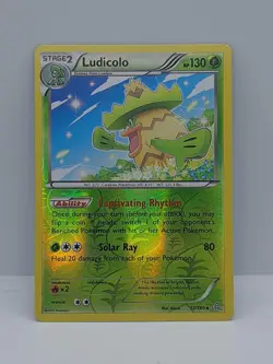 Pokemon TCG Ludicolo 12/160 - XY Primal Clash (Reverse Holo) NM - Image 1