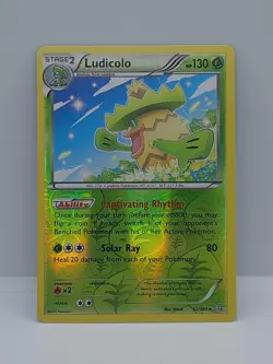 Pokemon TCG Ludicolo 12/160 - XY Primal Clash (Reverse Holo) NM - Image 2