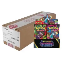 Pokemon Phantasmal Flames - Sealed X6 Case Booster Box 36 Packs - in hand - Image 1