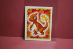 Merlin Topps Pokemon Sticker Charmeleon #5 Near Mint - Image 2