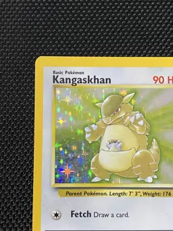 Pokemon TCG Kangaskhan Jungle 5/64 Holo Unlimited Holo Rare LP+ - Image 2
