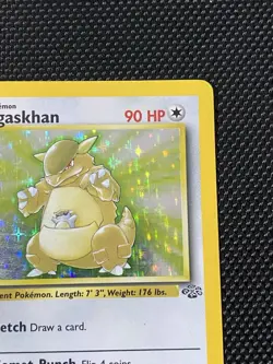 Pokemon TCG Kangaskhan Jungle 5/64 Holo Unlimited Holo Rare LP+ - Image 3