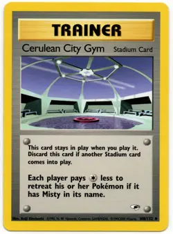 Pokemon - Gym Heroes Cerulean City Gym 108/132 LP - Image 1
