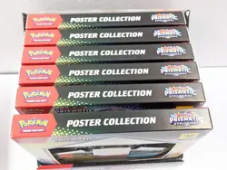 Lot Of 6 Prismatic Evolutions Poster Collection New Sealed Pokemon TCG - Image 2