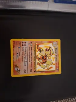 Blaine's Arcanine 1/132 Pokemon TCG Holo Gym Challenge Arkani ENGLISCH ✅ - Image 5