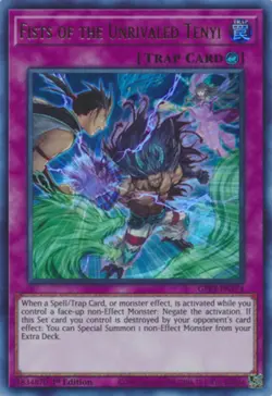 Fists of the Unrivaled Tenyi - GFP2-EN174 - Ultra Rare - 1st Edition - Lightly P - Image 1