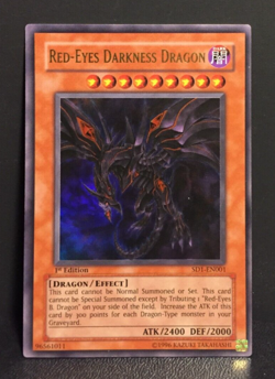 Red-Eyes Darkness Dragon 1. Auflage | Ultra Rare | SD1 | Near Mint Yu-Gi-Oh #1 - Image 1