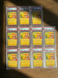 PSA 10 PIKACHU PROMO 020/M-P McDONALD'S Pokemon card Sequential 10 Set Japanese - Image 1