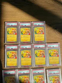 PSA 10 PIKACHU PROMO 020/M-P McDONALD'S Pokemon card Sequential 10 Set Japanese - Image 2