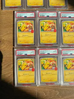 PSA 10 PIKACHU PROMO 020/M-P McDONALD'S Pokemon card Sequential 10 Set Japanese - Image 4