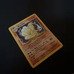 Pokemon TCG Ninetales Base Set Holo Unlimited Rare Card 12/102 WOTC LP - Image 3