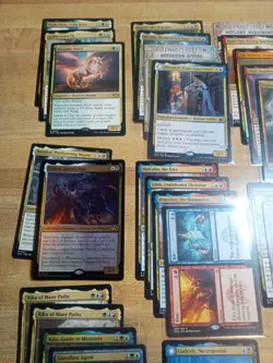 30 Card Rare MTG Lot All Rares Multicolored Lot Foils Alt Arts - Image 2