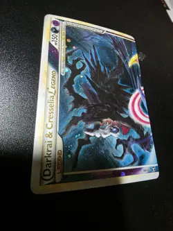 Darkrai & Cresselia Legend Holo Card 99/102 Triumphant Light Play Series - Image 2