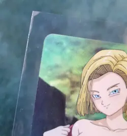 ANDROID 18 DRAGON BALL Z SEXY WAIFU FOIL ANIME CARD - Image 2