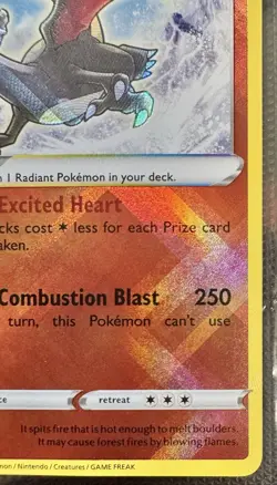 Pokemon Charizard 2 Card Lot TCG Pokemon Game Radiant V Holo Card Bundle Pokemon - Image 4