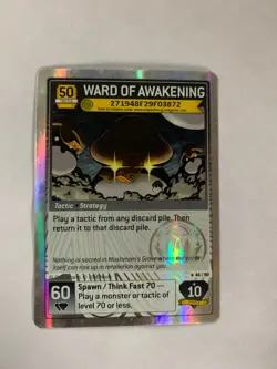 Maple Story TCG Trading Card Game - Holographic Ward of Awakening 44/60 - Image 1