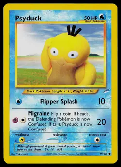 Pokemon Card - Psyduck Neo Destiny 79/105 Common Non Holo - Image 1