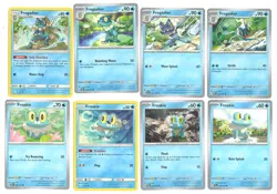 Frogadier & Froakie - x8 Pokemon Cards - Big Lot - Forbidden Light 23/131 - Image 1