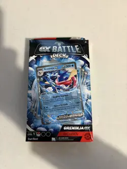 Pokemon TCG ex Battle Deck Greninja ex Factory Sealed Box 60 Card Deck - Image 1