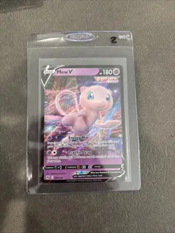 Mew V - 060/159 - Pokemon Crown Zenith Sword & Shield Ultra Rare Card NM - Image 3
